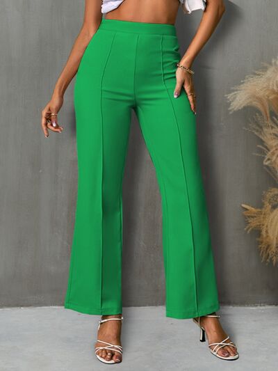 St Patricks Day Outfits High Waist Straight Pants