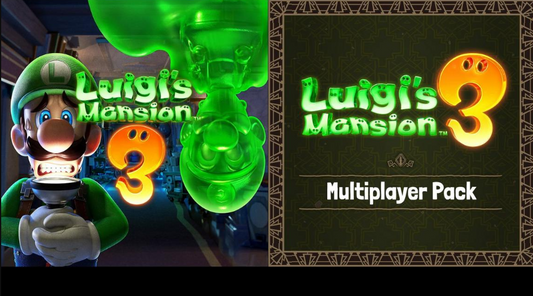 Luigi's Mansion 3 Plus Multiplayer Pack Bundle - Nintendo Switch