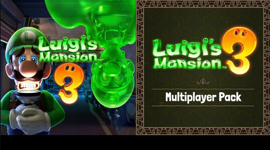 Luigi's Mansion 3 Plus Multiplayer Pack Bundle - Nintendo Switch