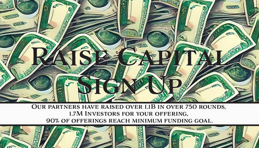 raise capital signup