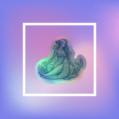 Magical Mermaid Holographic sticker