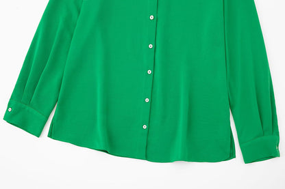 Fall Outfits 2022 | Green Aesthetic Shirt