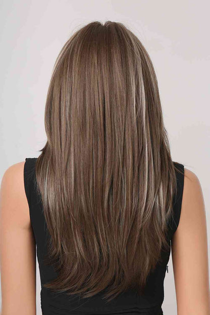 13*1" Full-Machine Wigs Synthetic Long Straight 22"