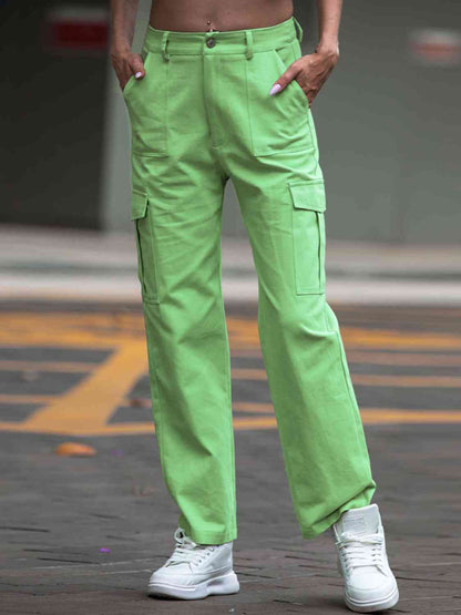 St Patricks Day Outfits Straight Leg Cargo Pants