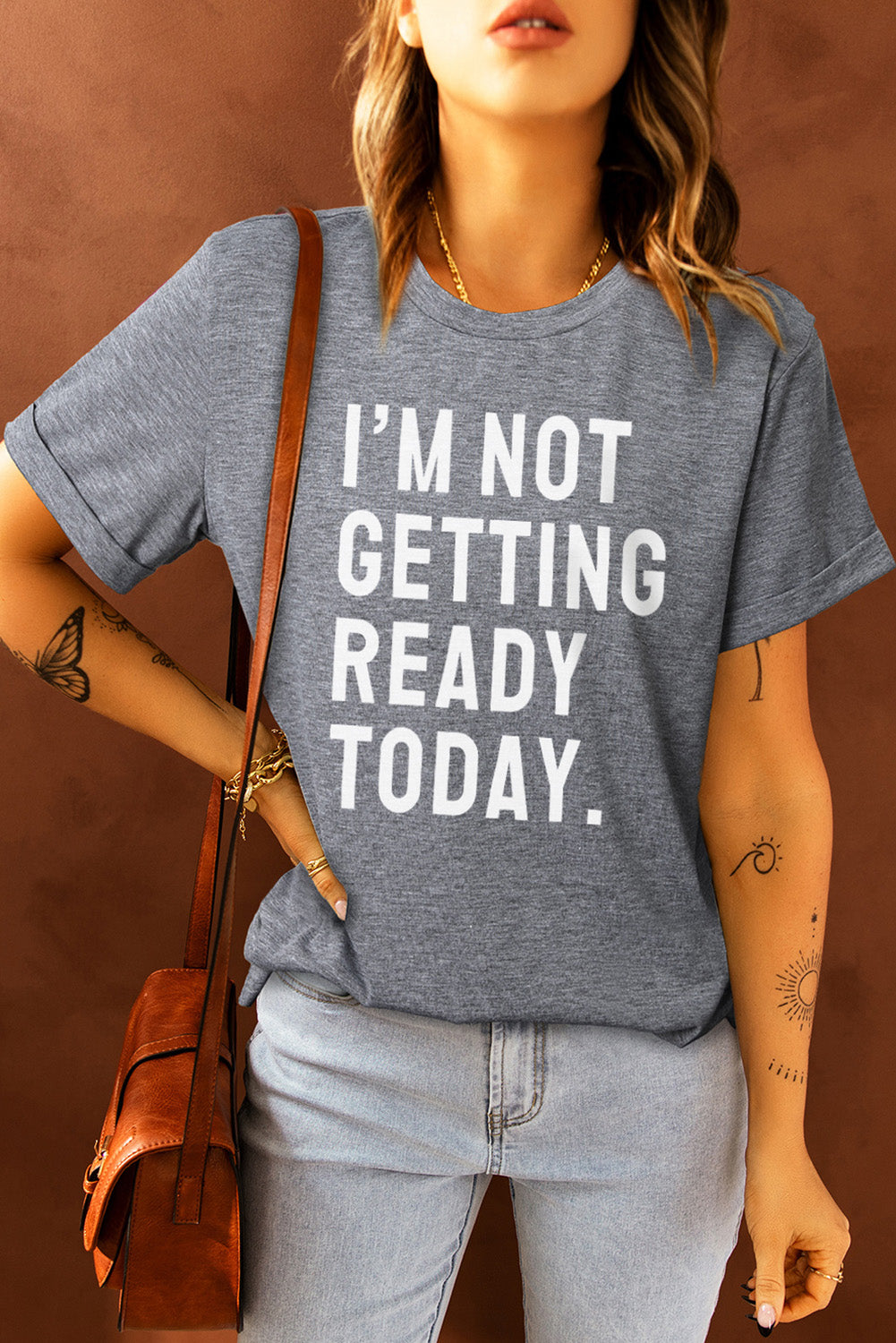 Summer Outfits | I'M NOT GETTING READY TODAY Graphic Tee