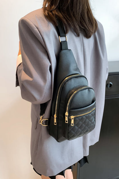 Chic Leather Sling Bag
