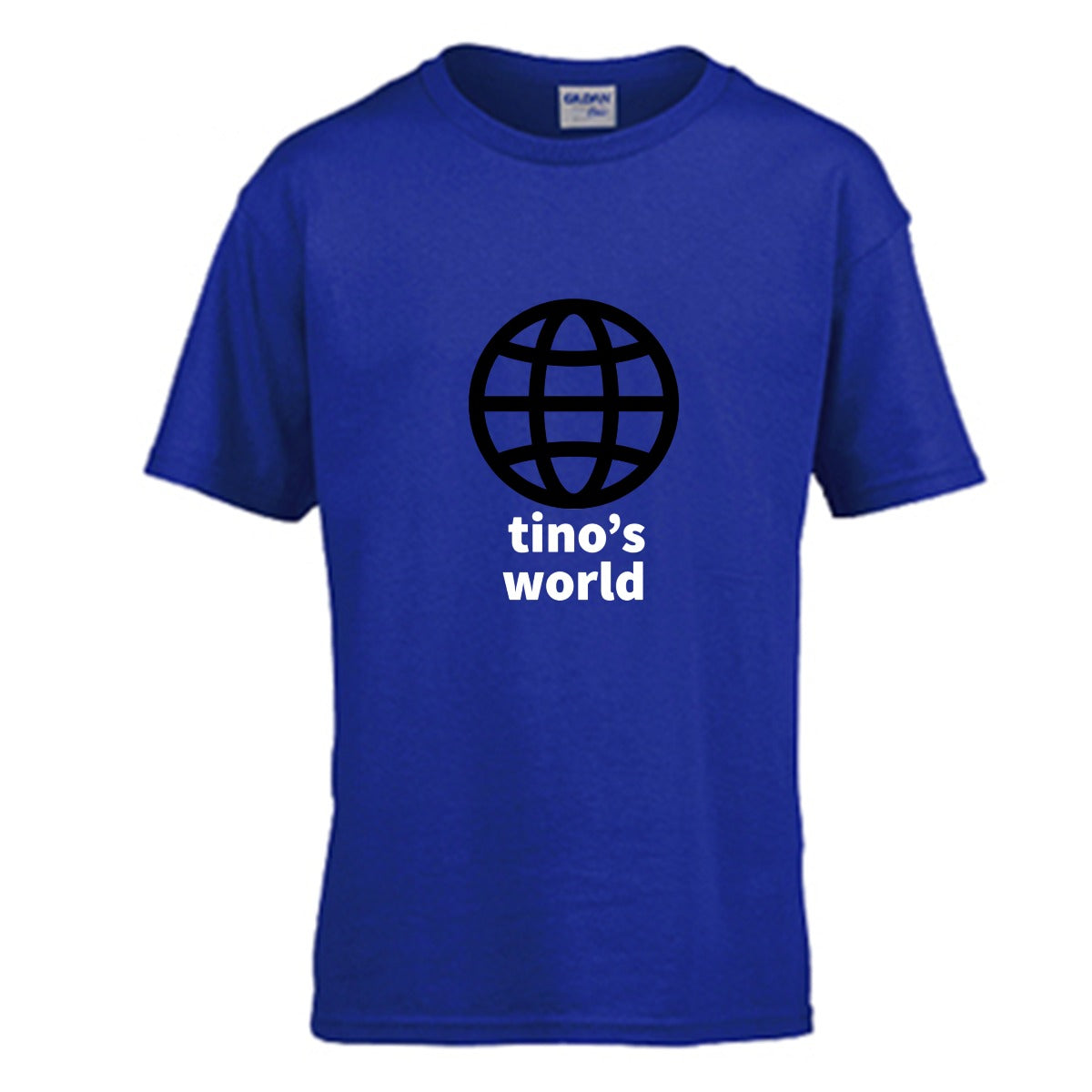 Tino's World Kid's T-shirt | Gildan 150GSM Cotton (DTG)