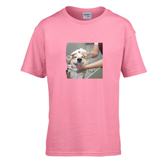 Wet Doggie Kids T-shirt | Gildan 150GSM Cotton (DTG)