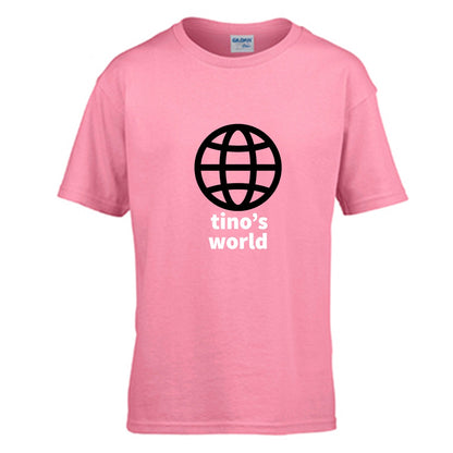 Tino's World Kid's T-shirt | Gildan 150GSM Cotton (DTG)