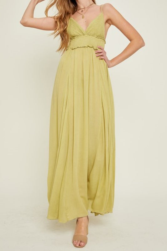 Summer Dresses | HEYSON My Plus One Smocked Bust Maxi Dress