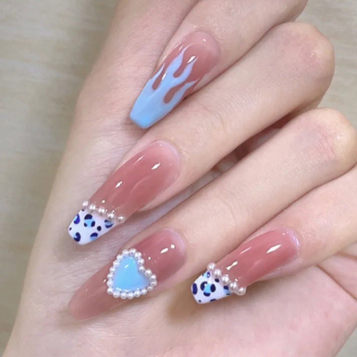 fun spring nails, spring nail sets