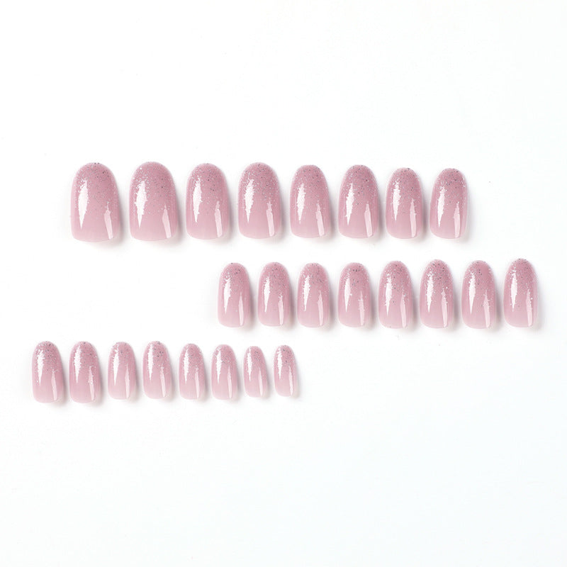 10pcs/pack Mix Color Ballet Nail Pure Color Shiny False Nails Hard Nail Art  Tips Extension T-shaped For Daily And Dance Use | SHEIN