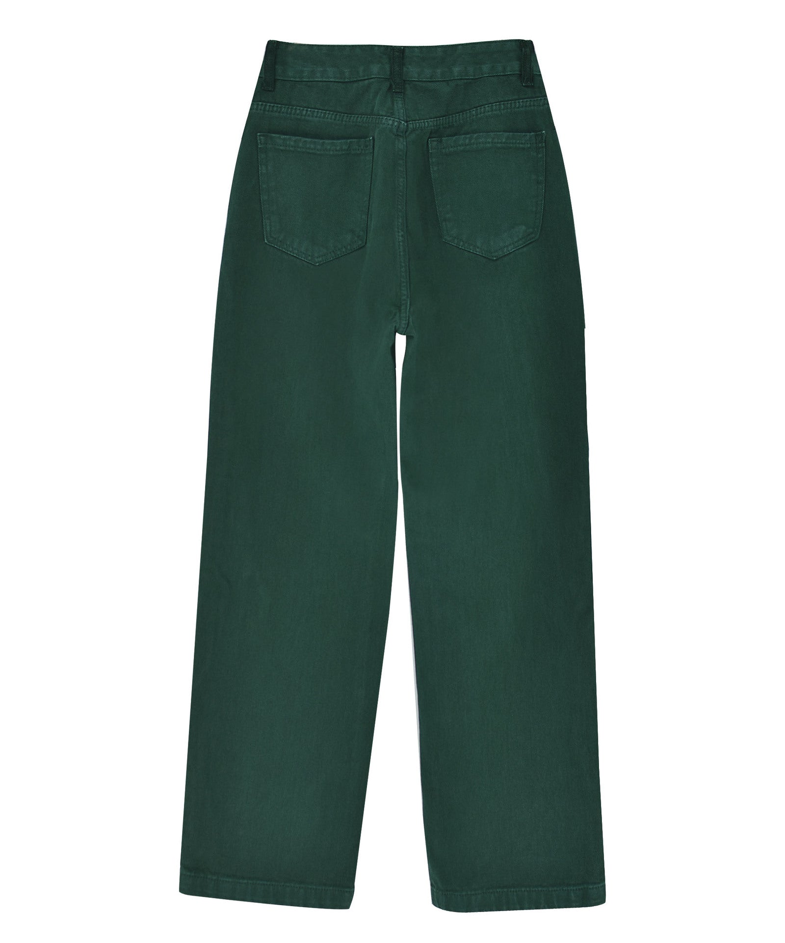 Green High-Rise Loose Jeans by Re/Done on Sale