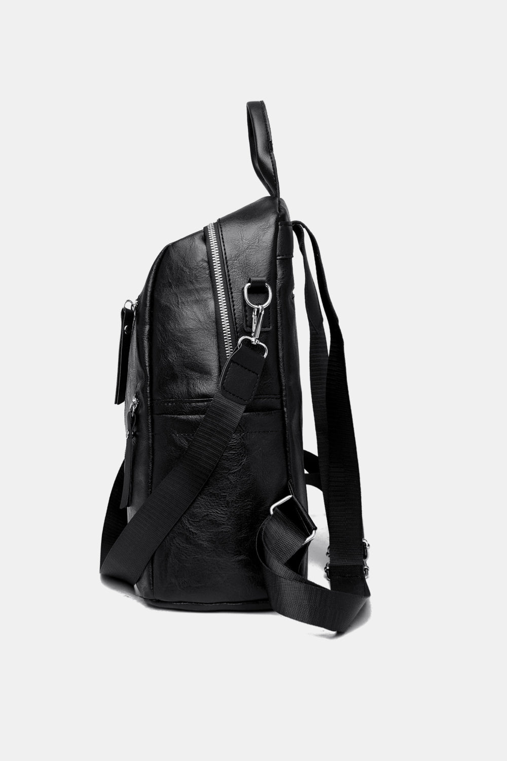 Luxury Leather Convertible Backpack