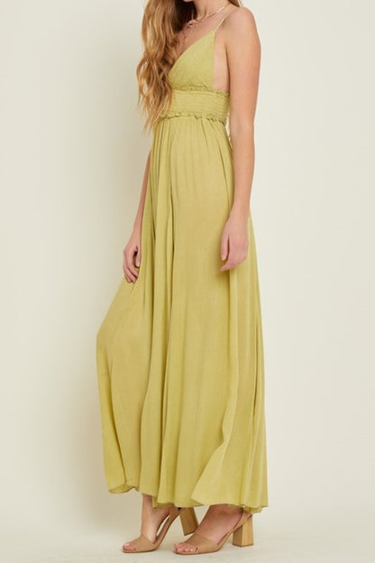 Summer Dresses | HEYSON My Plus One Smocked Bust Maxi Dress